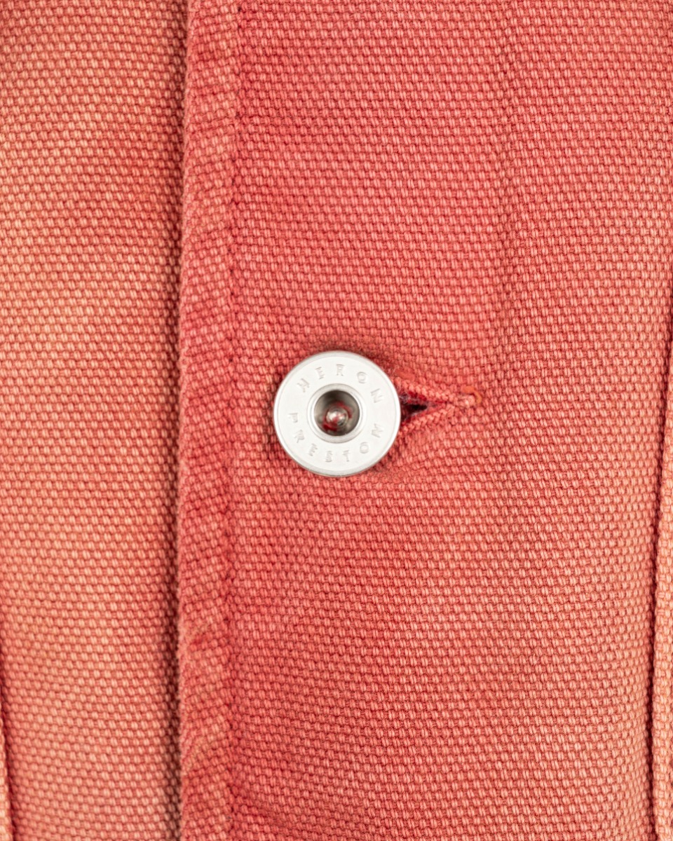 Heron Preston S.T.F.U. distressed faded canvas jacket thumbnail