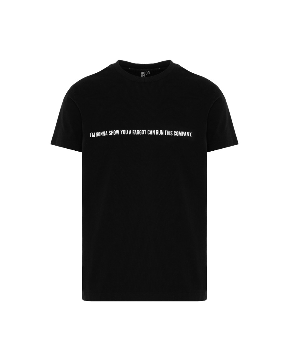 Hood By Air "Faggot" Empire quote t-shirt thumbnail