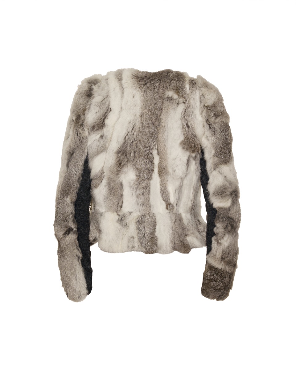 Isabel Marant rabbit fur jacket thumbnail