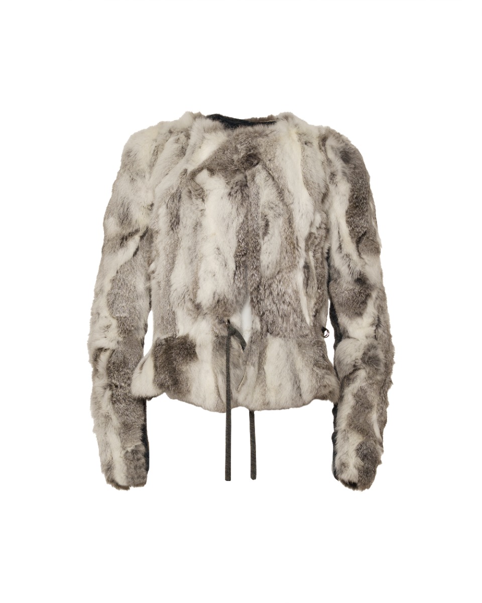 Isabel Marant rabbit fur jacket thumbnail
