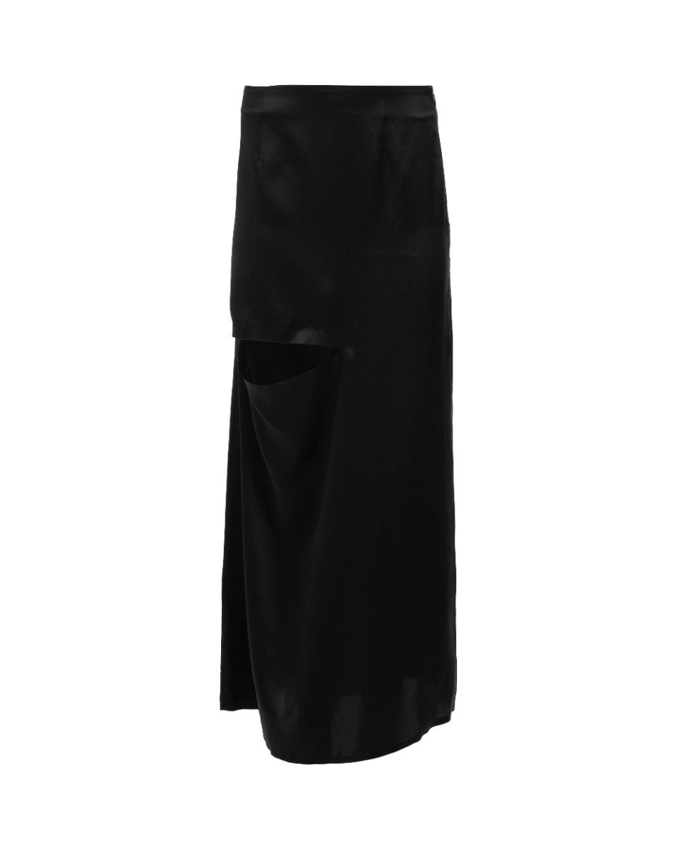 J.W. Anderson cut-out silk maxi skirt thumbnail