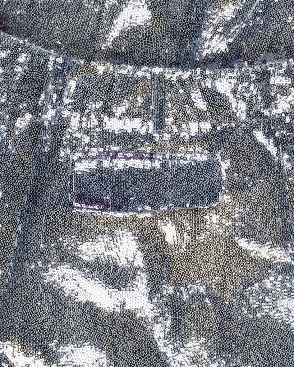 Jacquemus "Le Coup De Soleil" sequin-embellished culotte shorts thumbnail