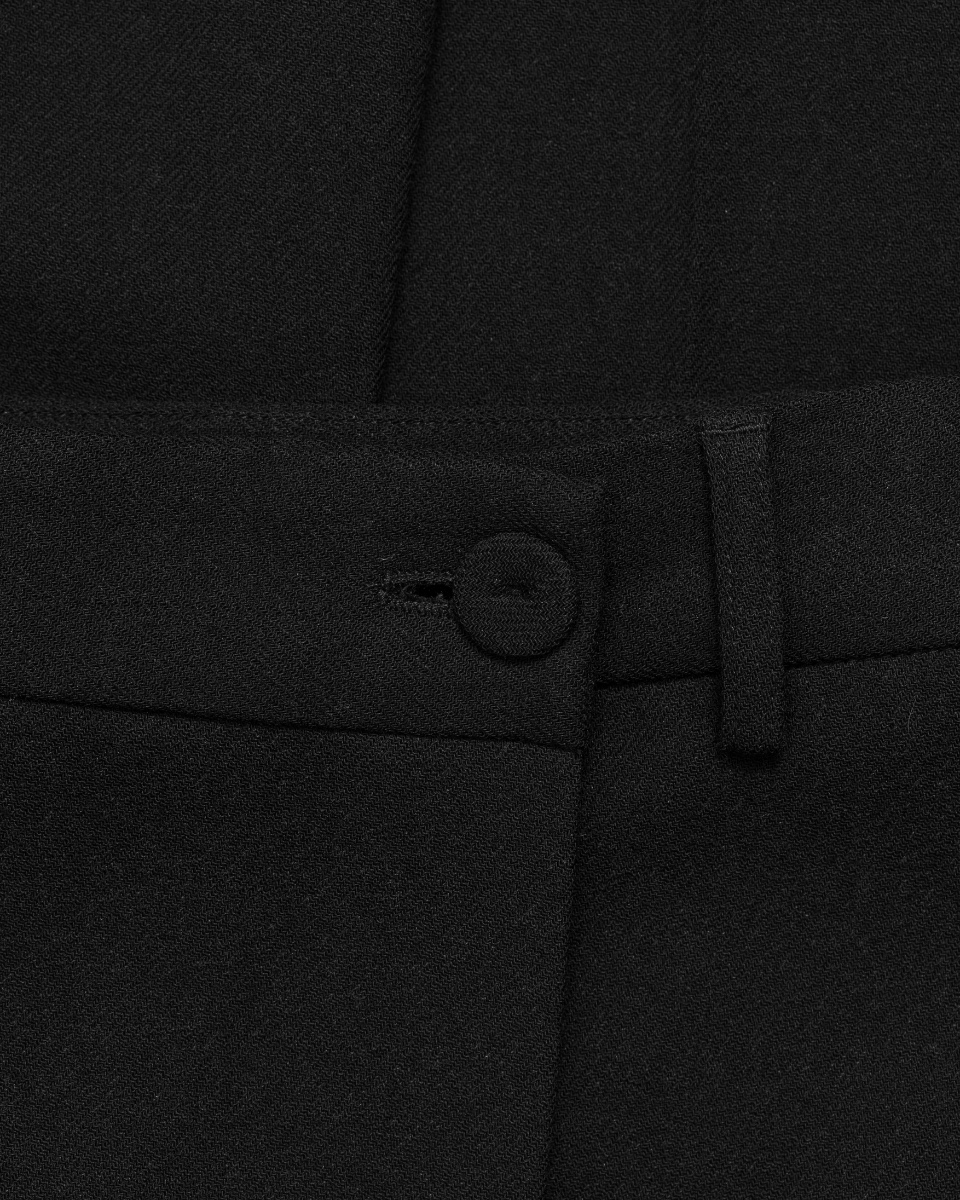 Jean Paul Gaultier Femme laine straight pants thumbnail