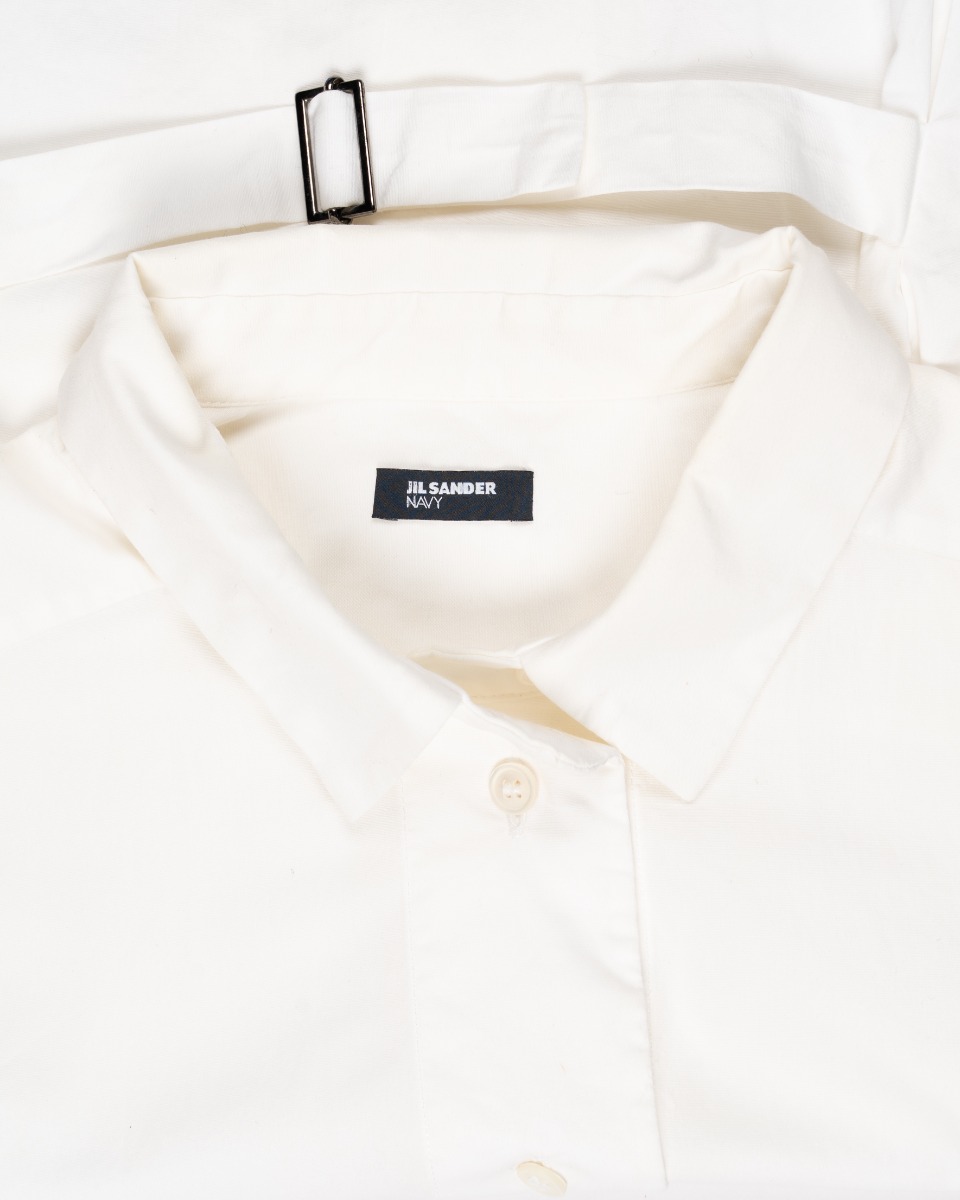 Jil Sander Navy button-up vest thumbnail