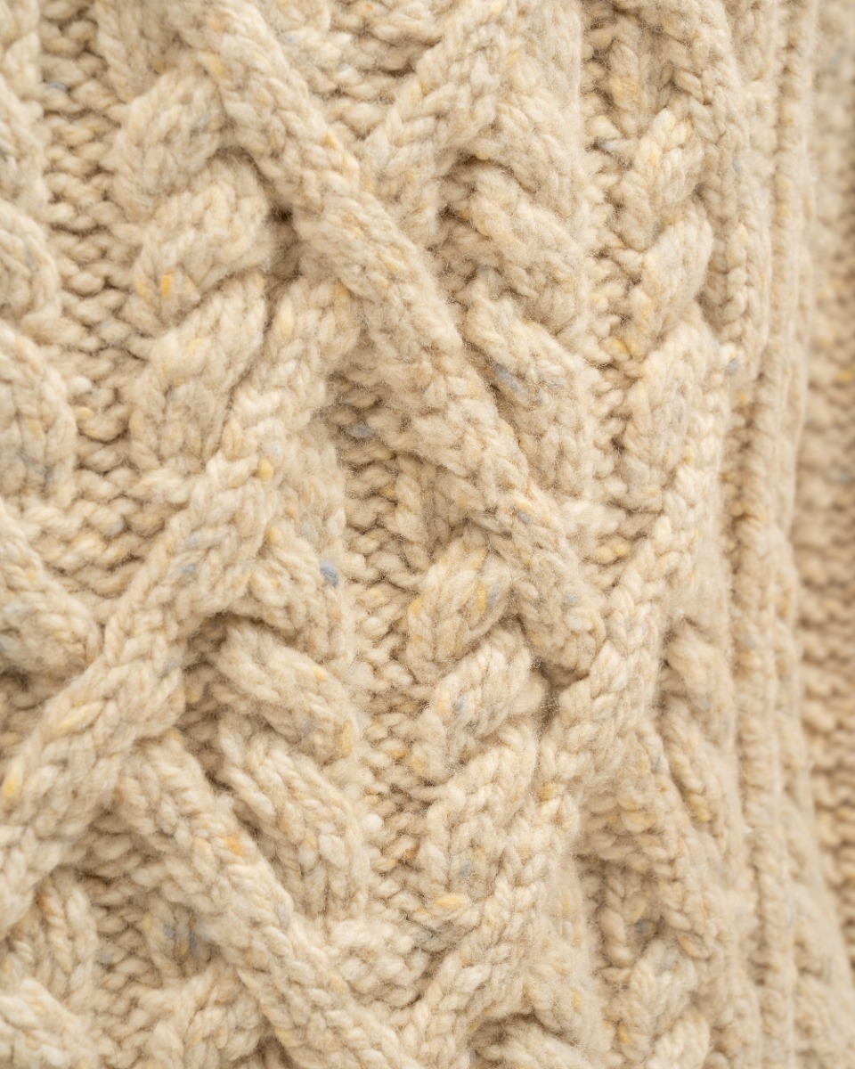 Jil Sander high-neck cable sweater thumbnail