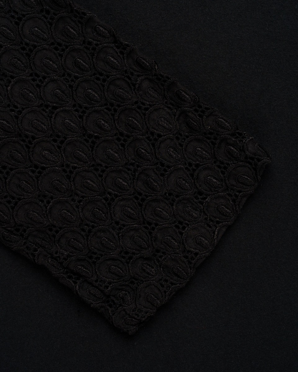 Junya Watanabe COMME des GARÇONS crochet  3/4 sleeve t-shirt thumbnail