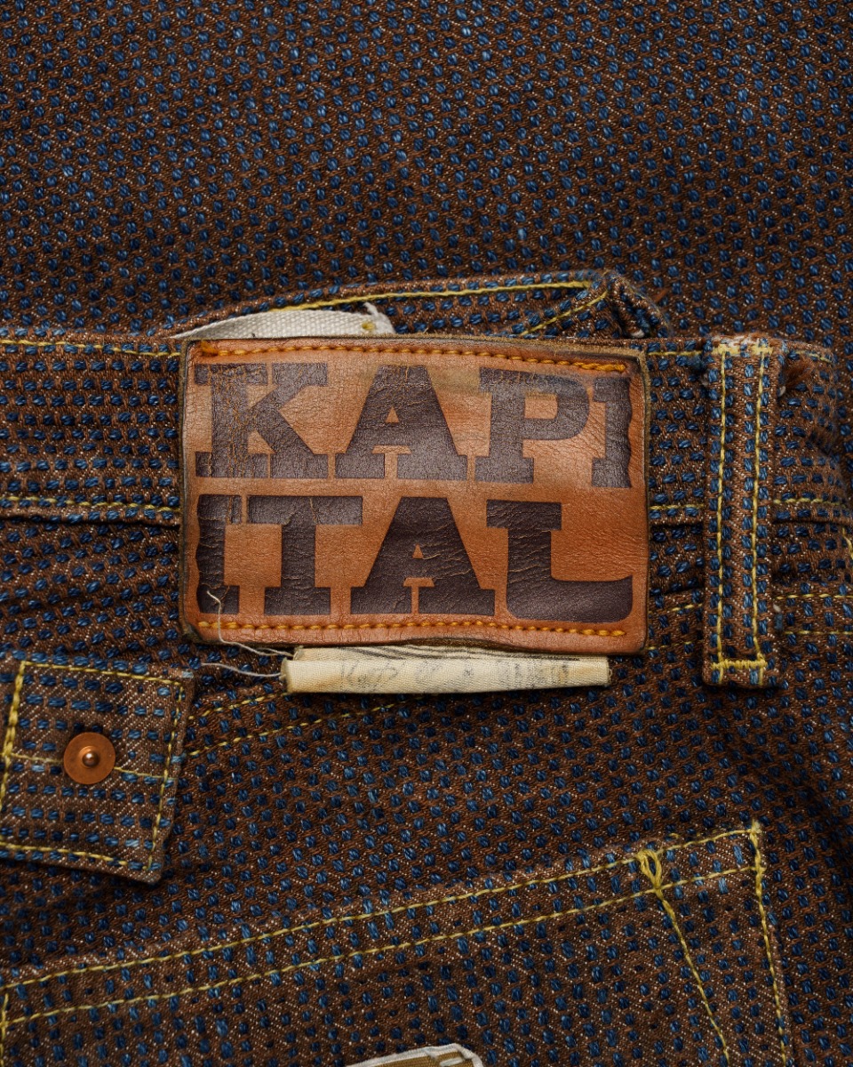 Kapital Century sashiko denim pants thumbnail
