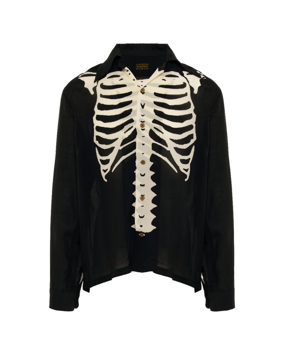 Kapital Kountry Skeleton Bone Wrangle button-up shirt thumbnail