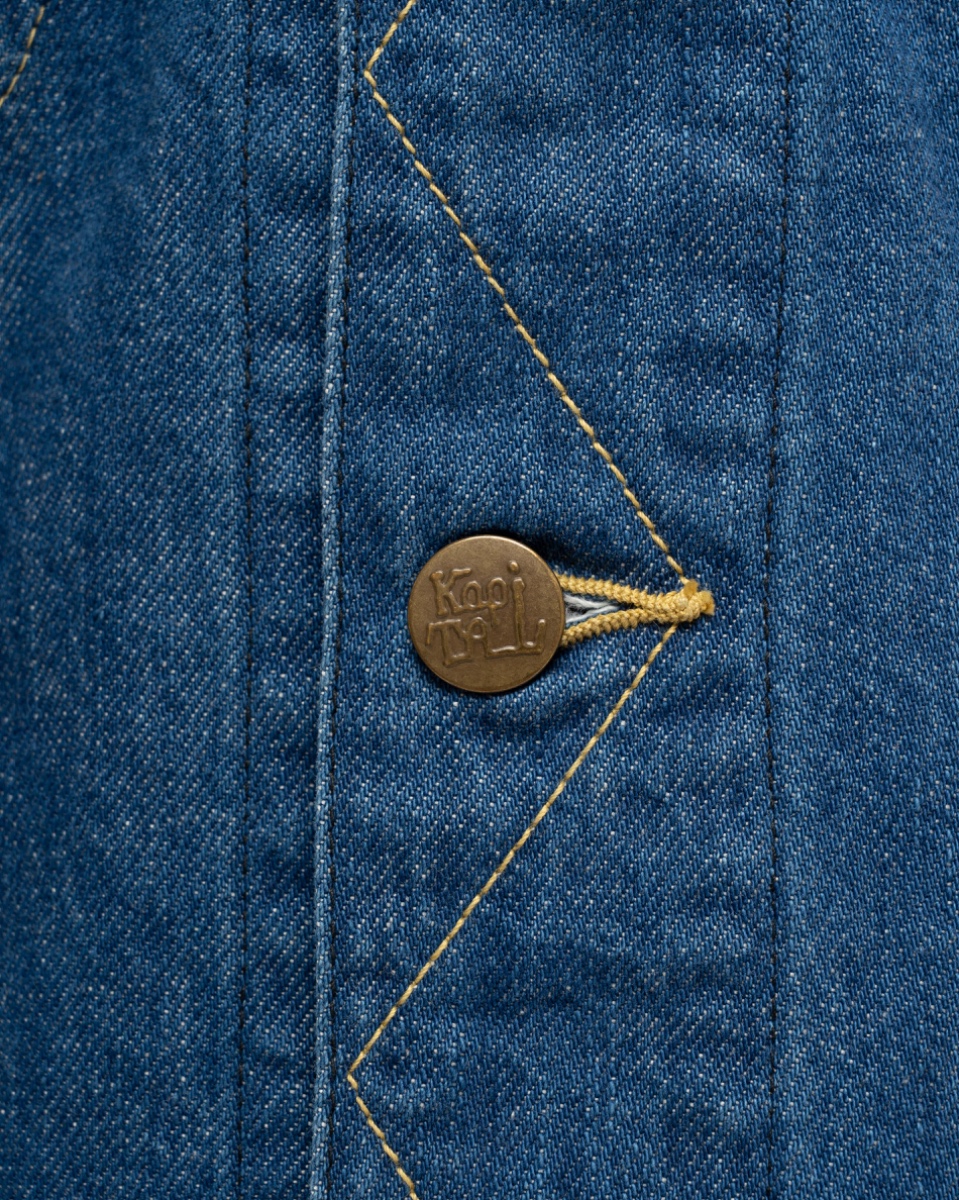 Kapital Smiley Face denim jacket thumbnail