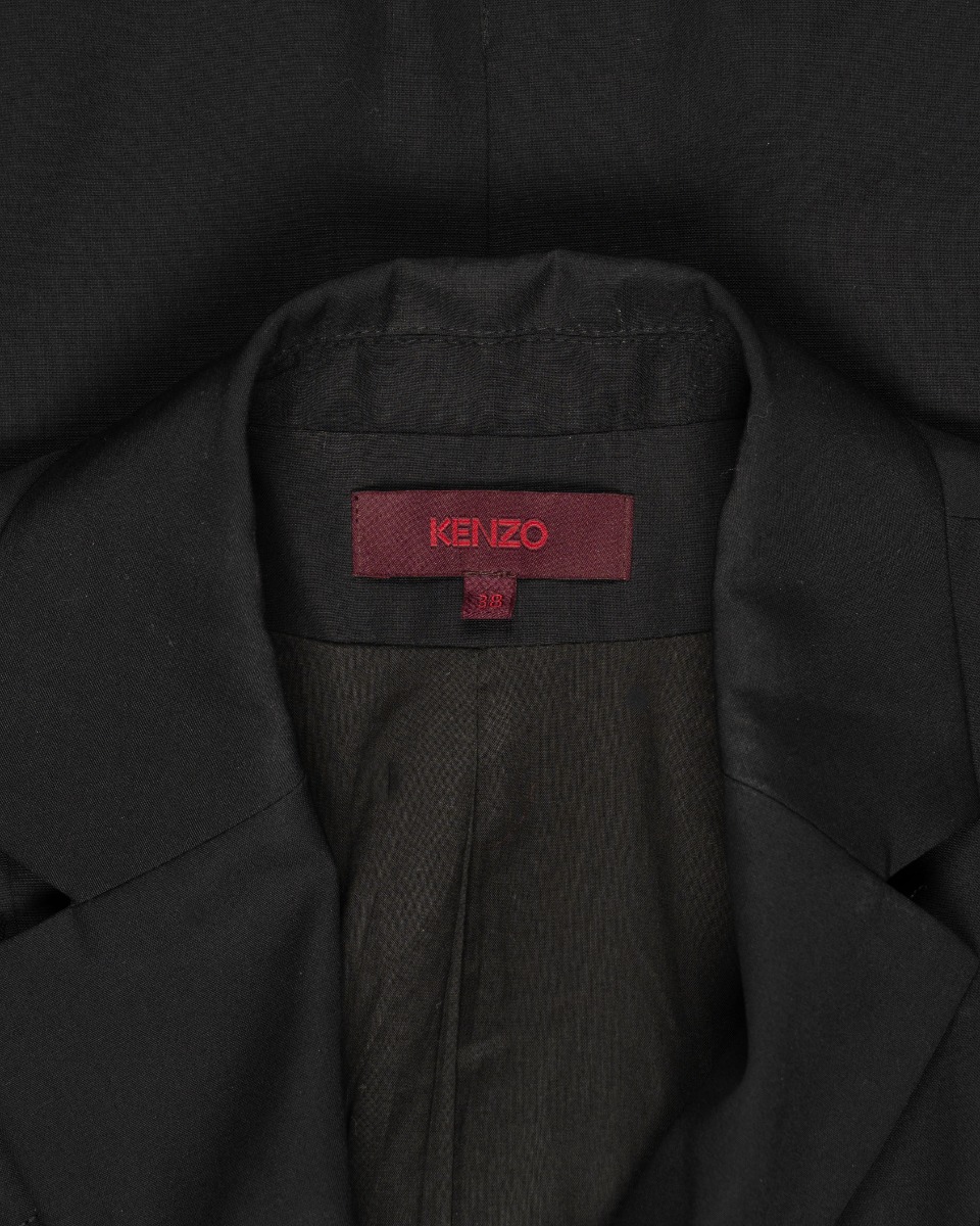 Kenzo floral-appliqué patchwork blazer jacket thumbnail