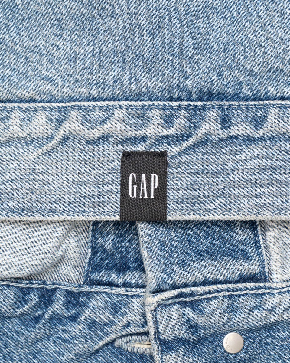 Yeezy Gap Engineered by Balenciaga padded denim jacket thumbnail