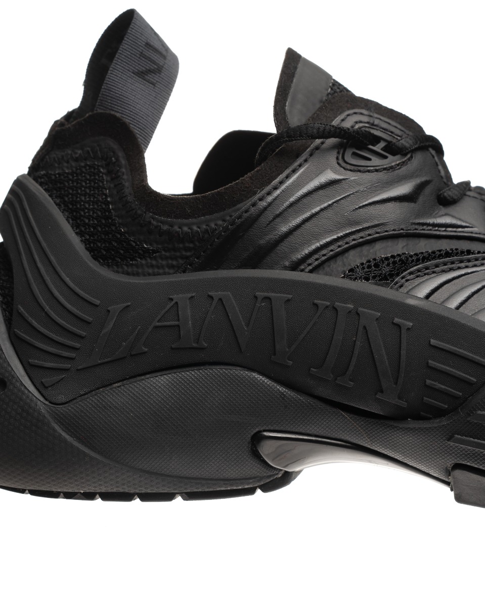 Lanvin Flash-X black sneakers thumbnail