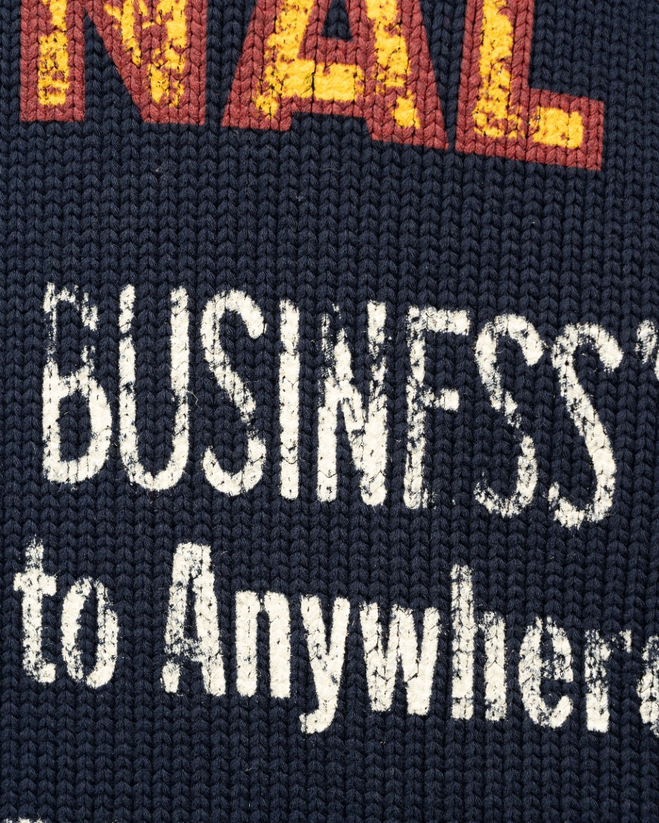 Loewe "street journal" print pullover sweater thumbnail