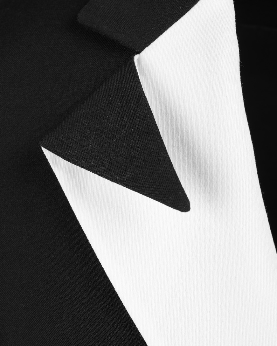 Loewe Josh O'Connor "The Golden Globes" exclusive two-tone lapels blazer jacket thumbnail