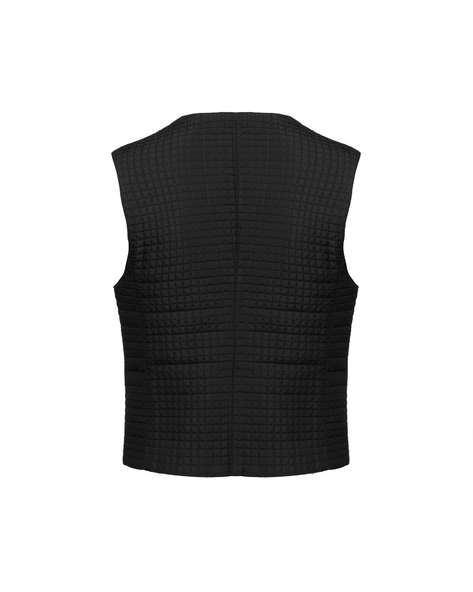 Prada quilted gilet jacket thumbnail