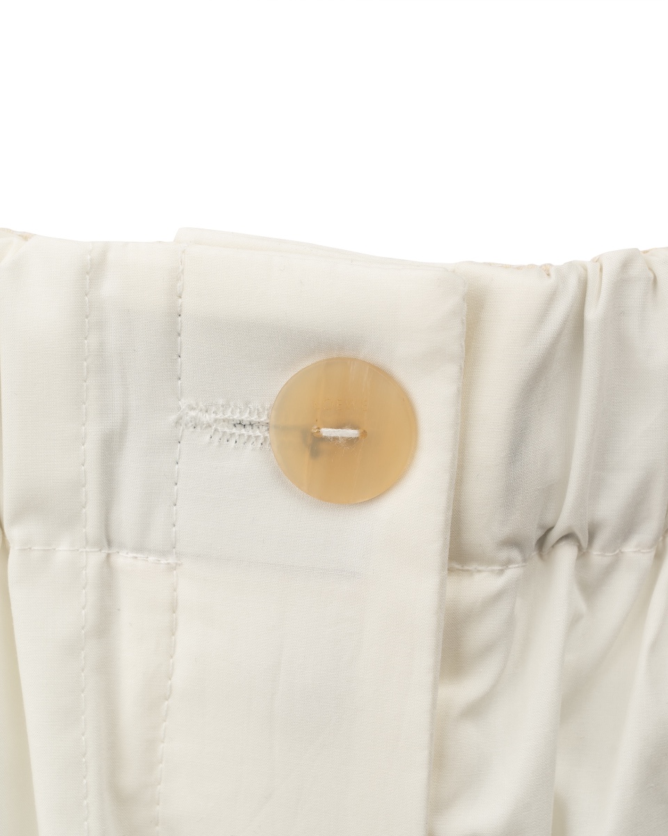 Loewe Paula's Ibiza cropped white trousers thumbnail