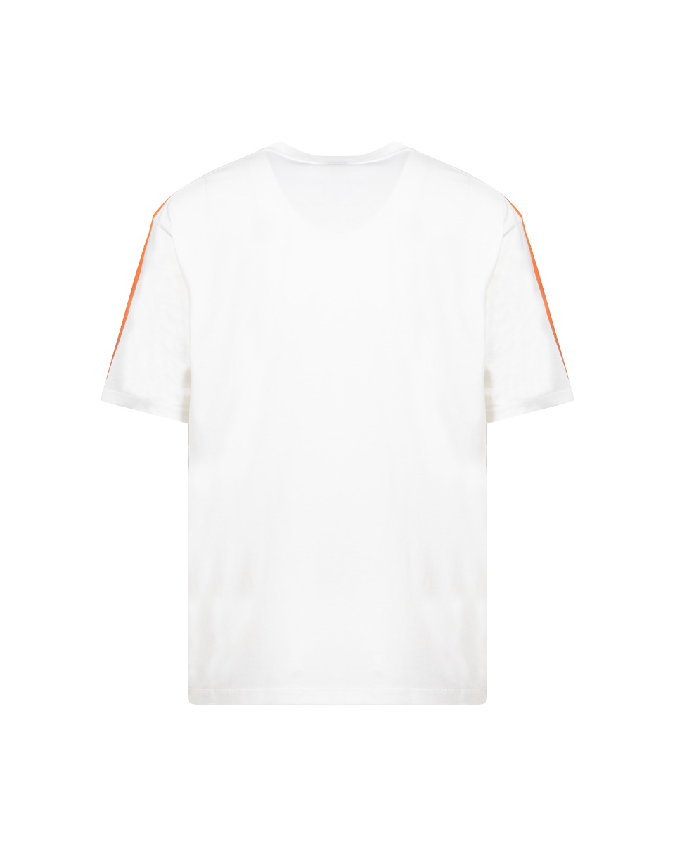 Loewe Paula's Ibiza Palm orange print white t-shirt thumbnail