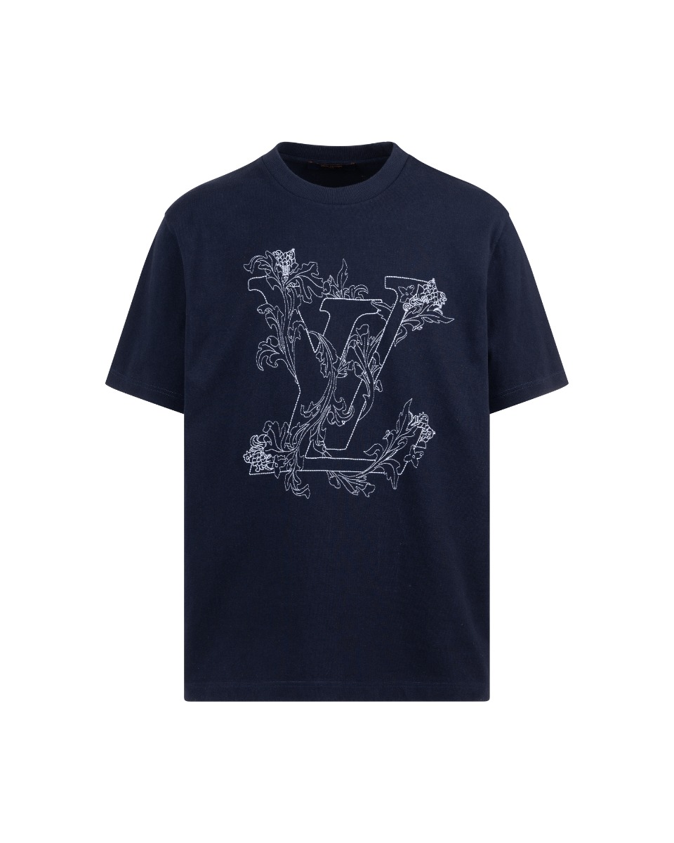Louis Vuitton "LV" chain-stitched logo t-shirt thumbnail