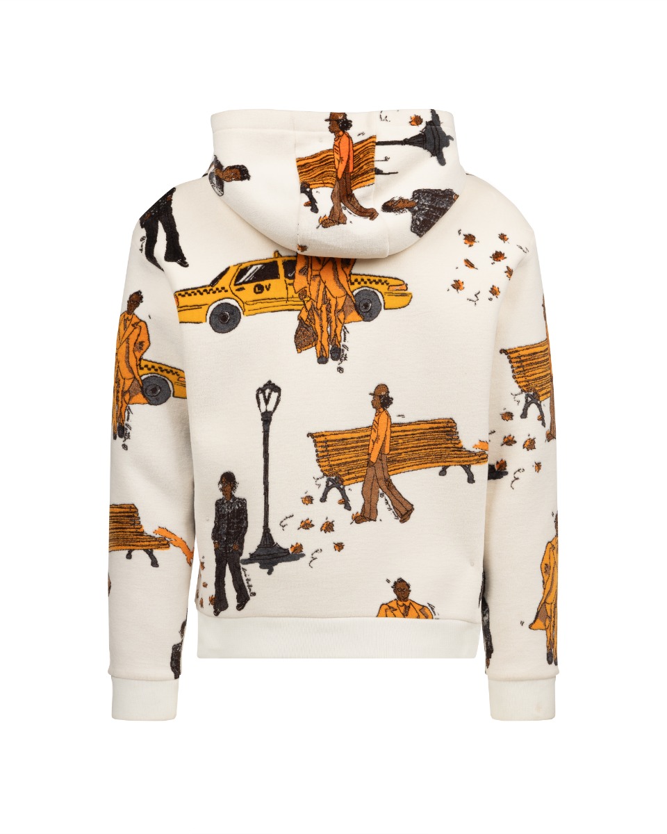 Louis Vuitton "New Walkers" hooded sweatshirt thumbnail