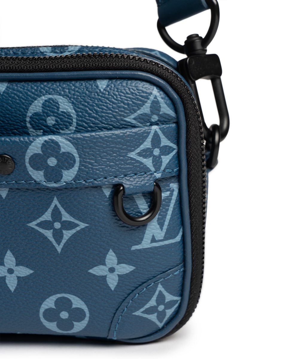 Louis Vuitton Alpha monogram nano blue shoulder bag thumbnail