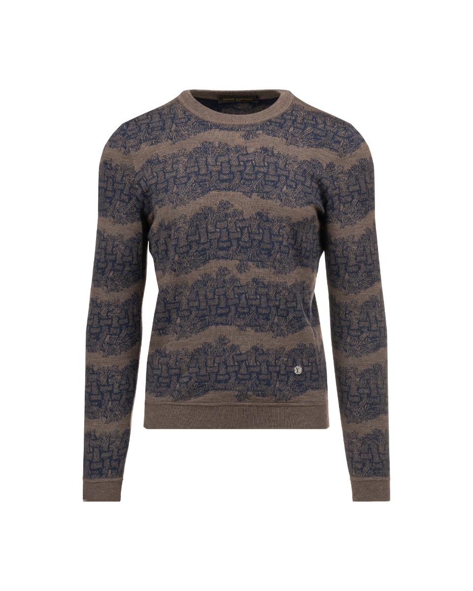 Louis Vuitton Christopher Nemeth rope print sweater thumbnail