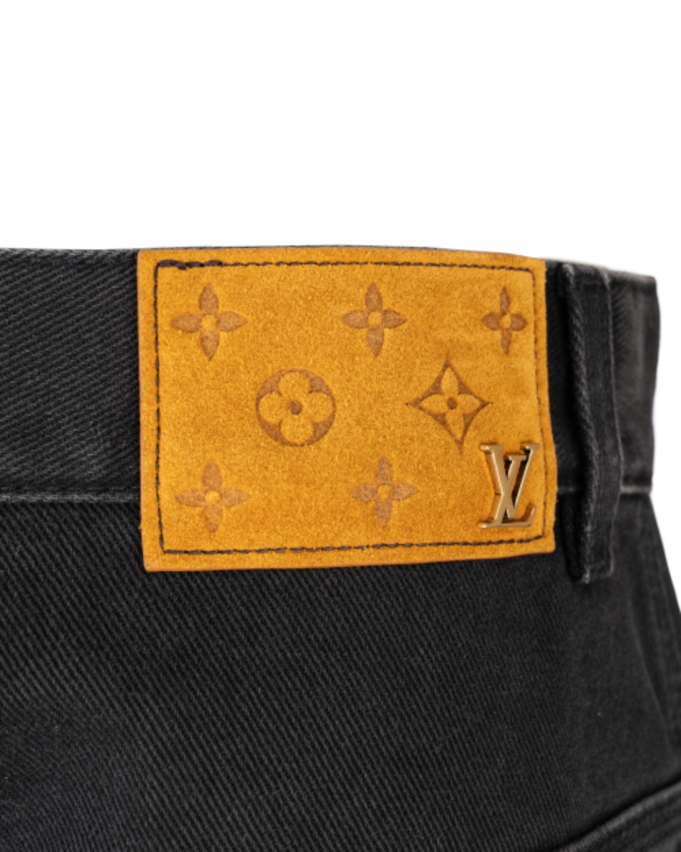 Louis Vuitton graffiti pocket jeans thumbnail