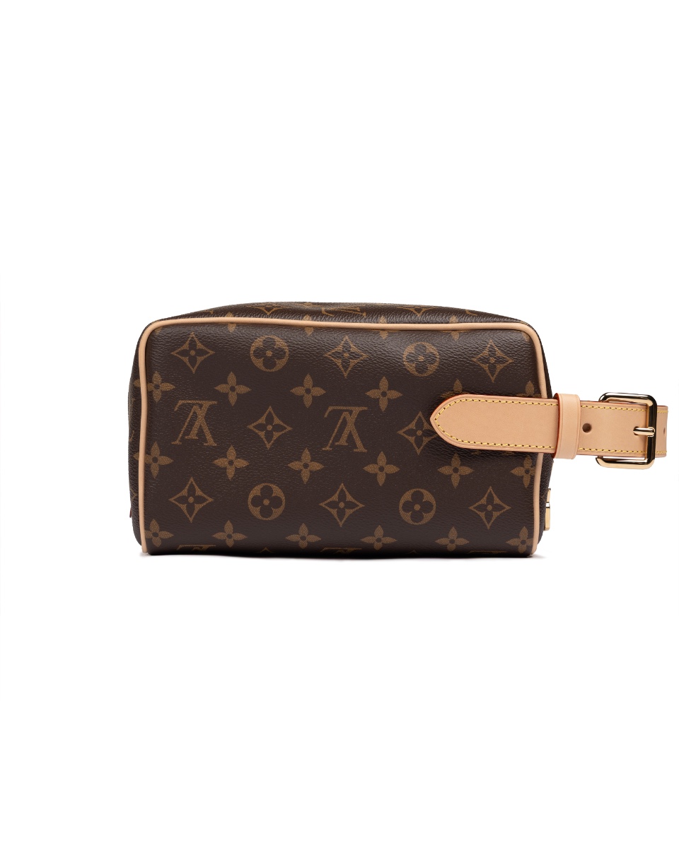Louis Vuitton Locker Dopp Kit monogram travel bag thumbnail