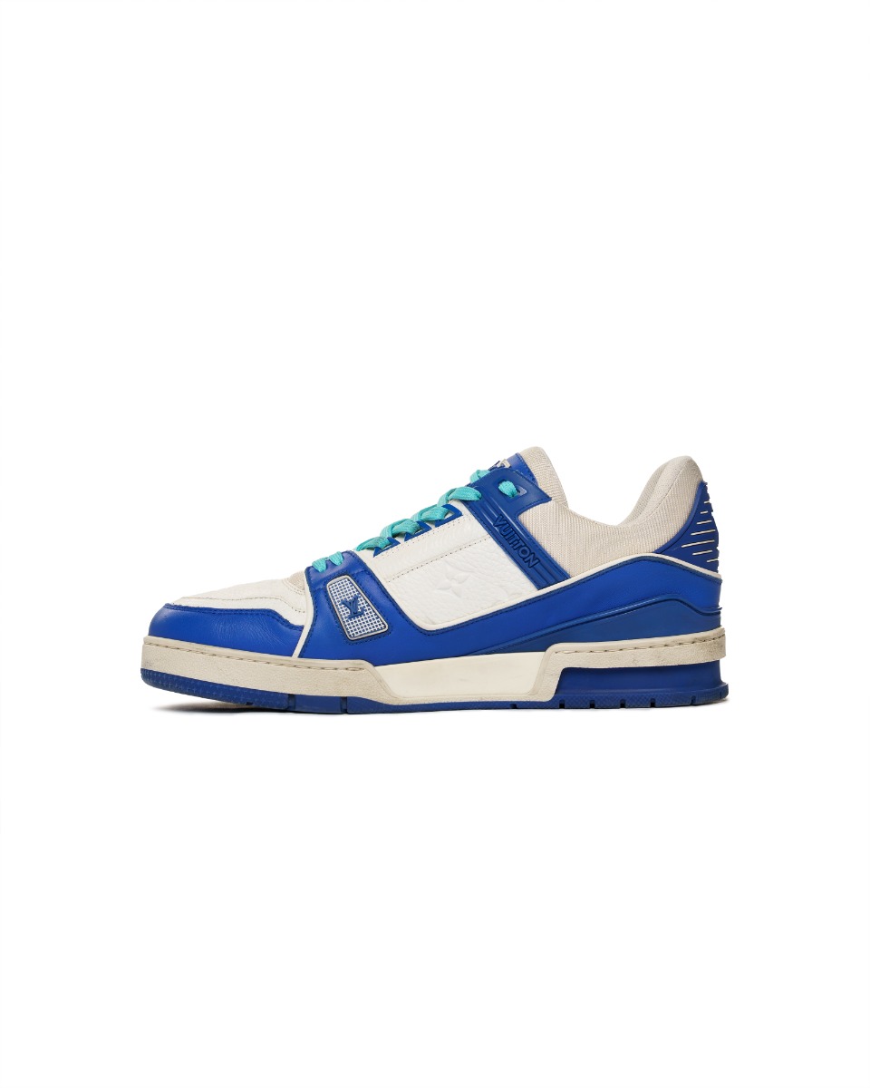 Louis Vuitton LV Trainer monogram leather sneakers thumbnail