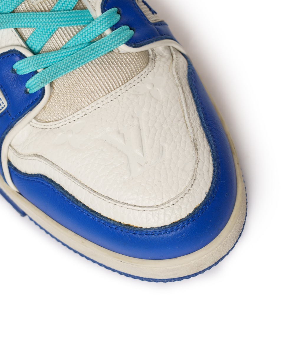 Louis Vuitton LV Trainer monogram leather sneakers thumbnail