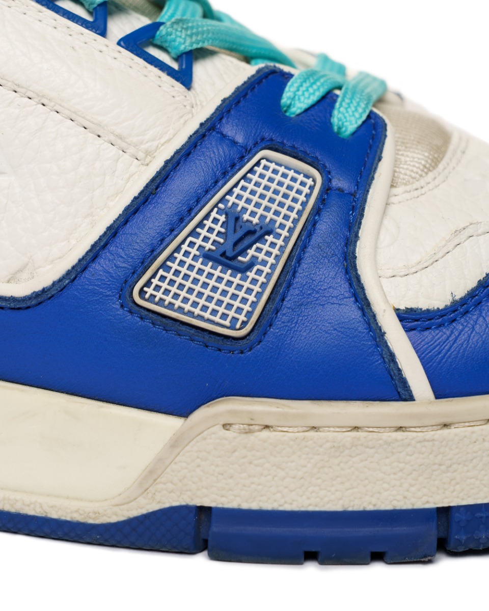 Louis Vuitton LV Trainer monogram leather sneakers thumbnail