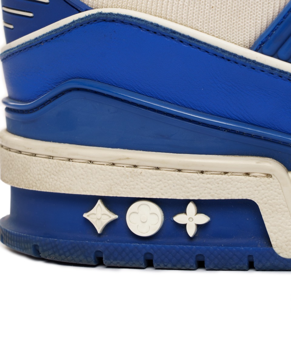 Louis Vuitton LV Trainer monogram leather sneakers thumbnail