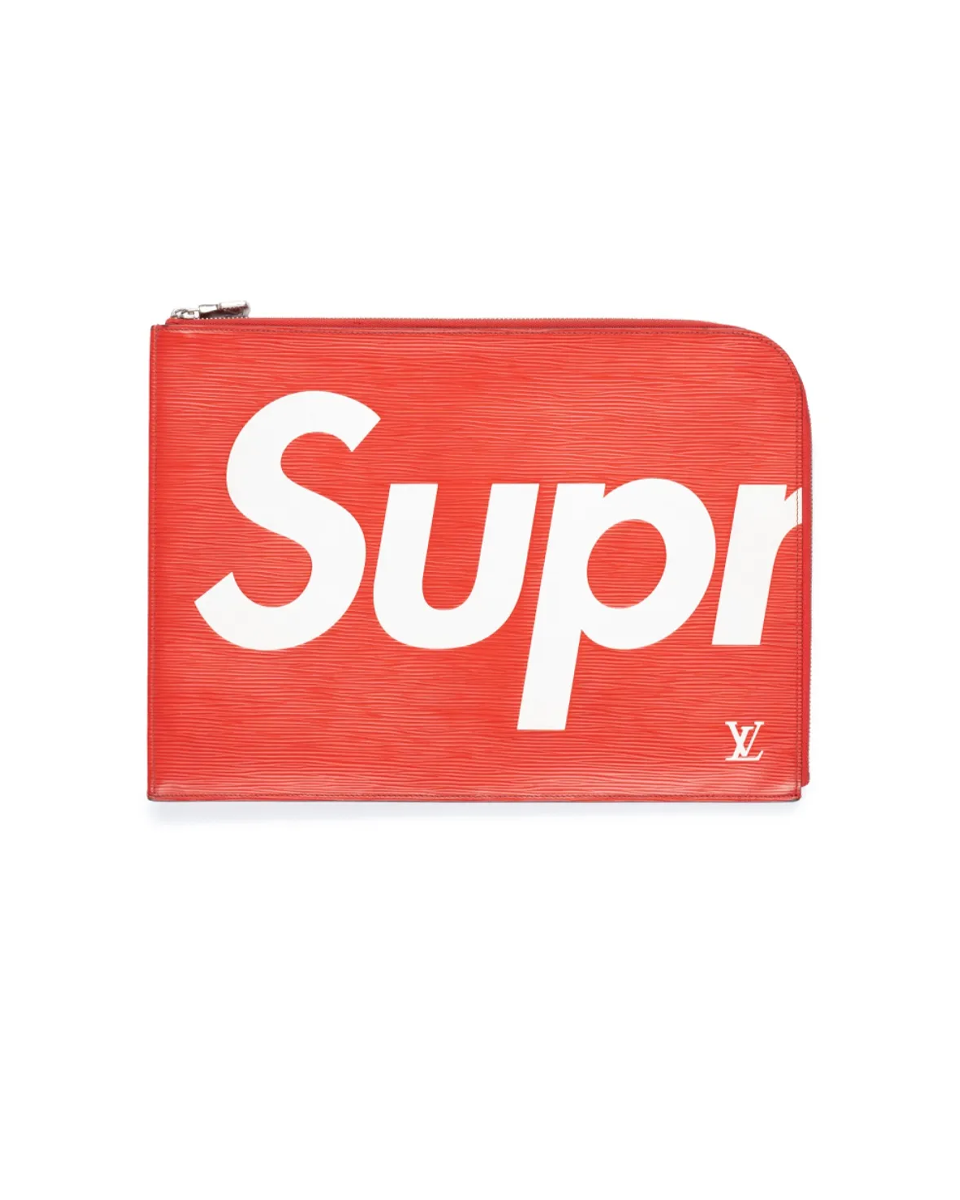 Louis Vuitton x Supreme epi leather Pochette Jour bag thumbnail