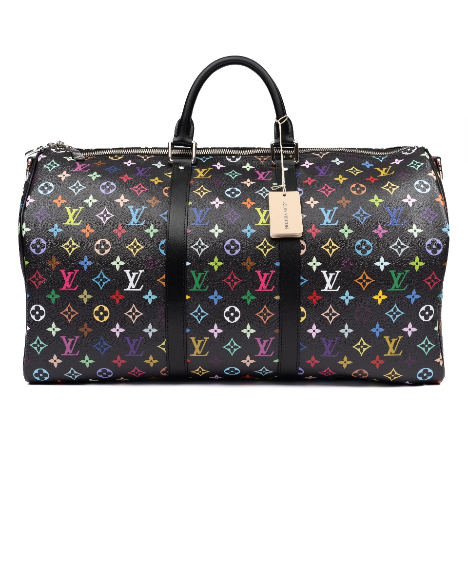 Louis Vuitton x Takashi Murakami Keepall Bandouliere 50 duffle bag thumbnail