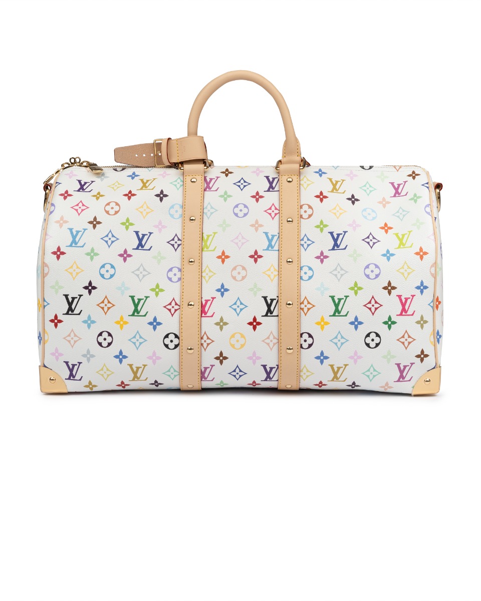Louis Vuitton x Takashi Murakami Keepall Bandouliere 45 duffle bag thumbnail