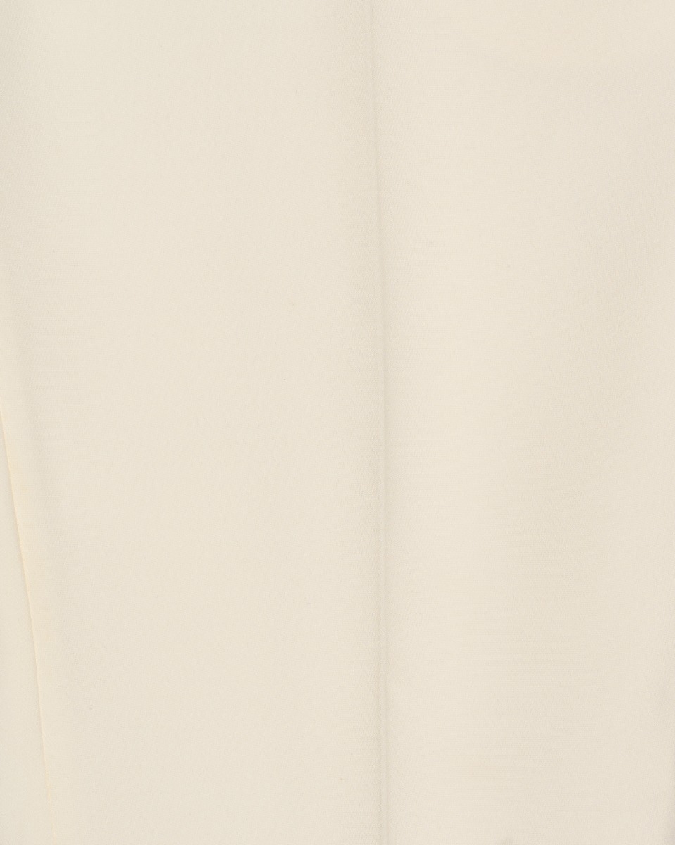 Magda Butrym San Pedro cropped silk cream pants thumbnail