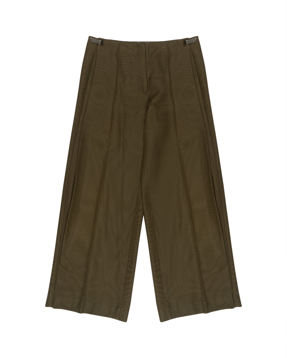 Maison Margiela 10 military green laine pants thumbnail