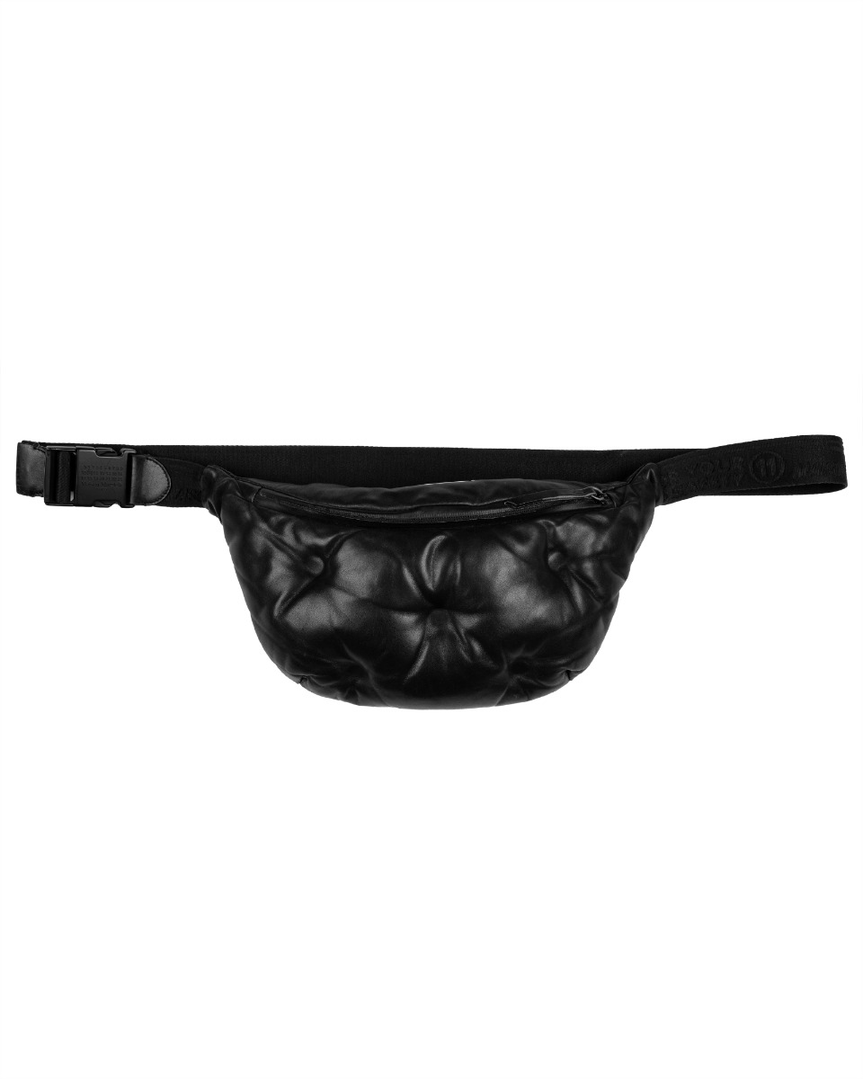 Maison Margiela "Glam Slam" leather quilted waist bag thumbnail