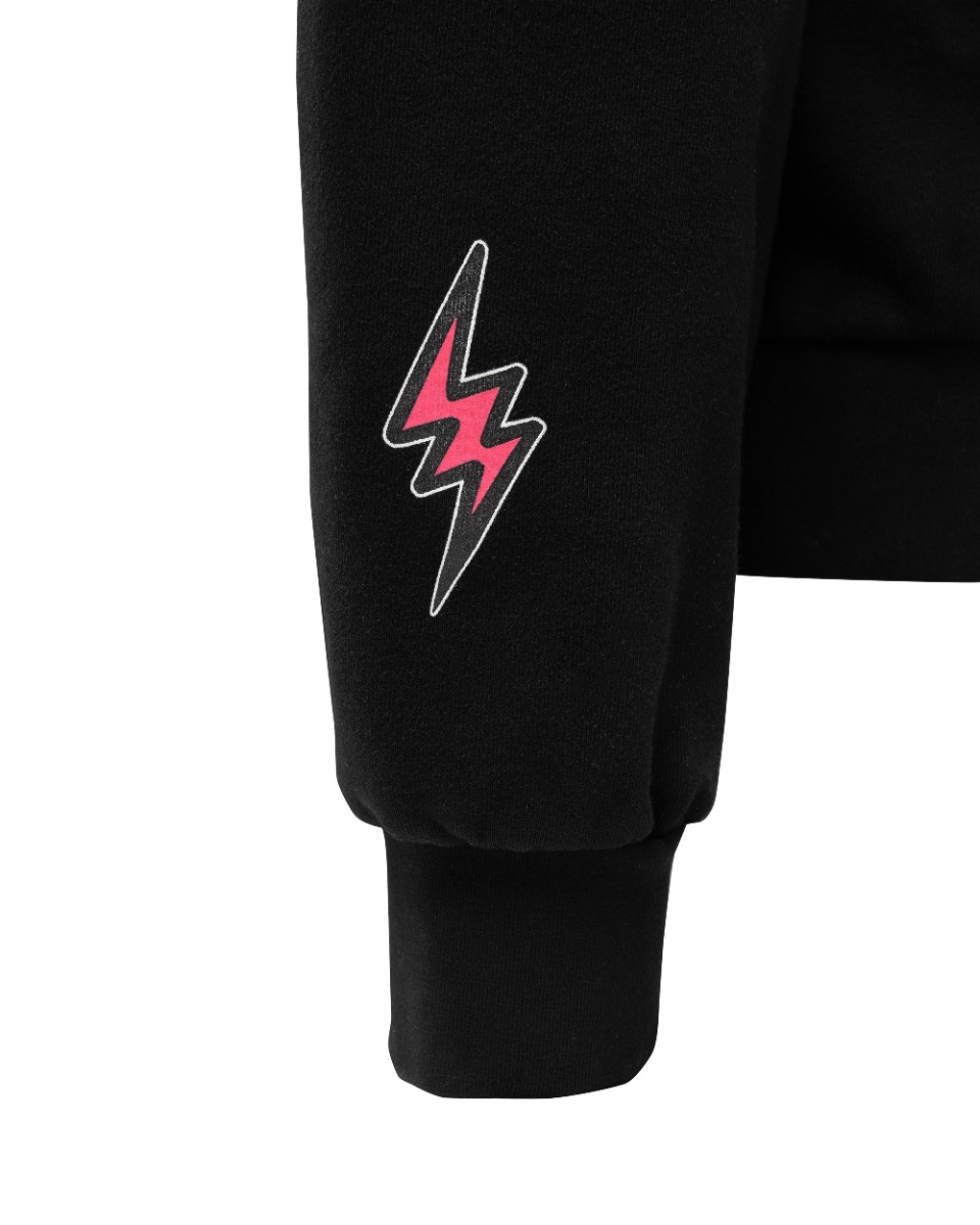 J Balvin x Takashi Murakami ©TM/KK flower black hoodie thumbnail