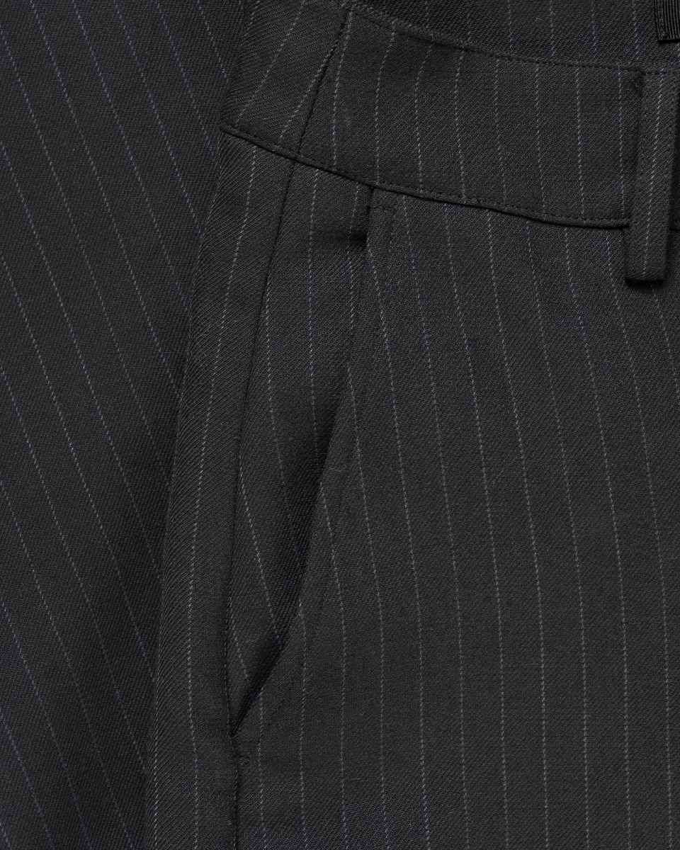 MISBHV grey striped cargo pants thumbnail