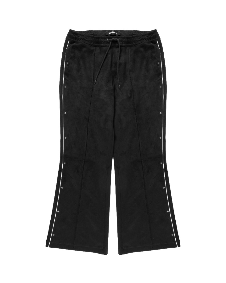 MISBHV star-studded wide-leg track pants