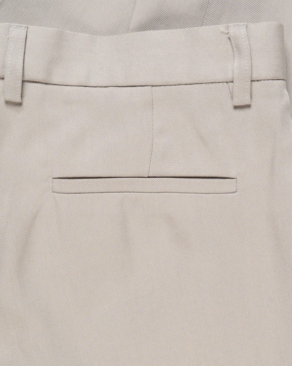 MISBHV Taupe beige oversized casual pants thumbnail