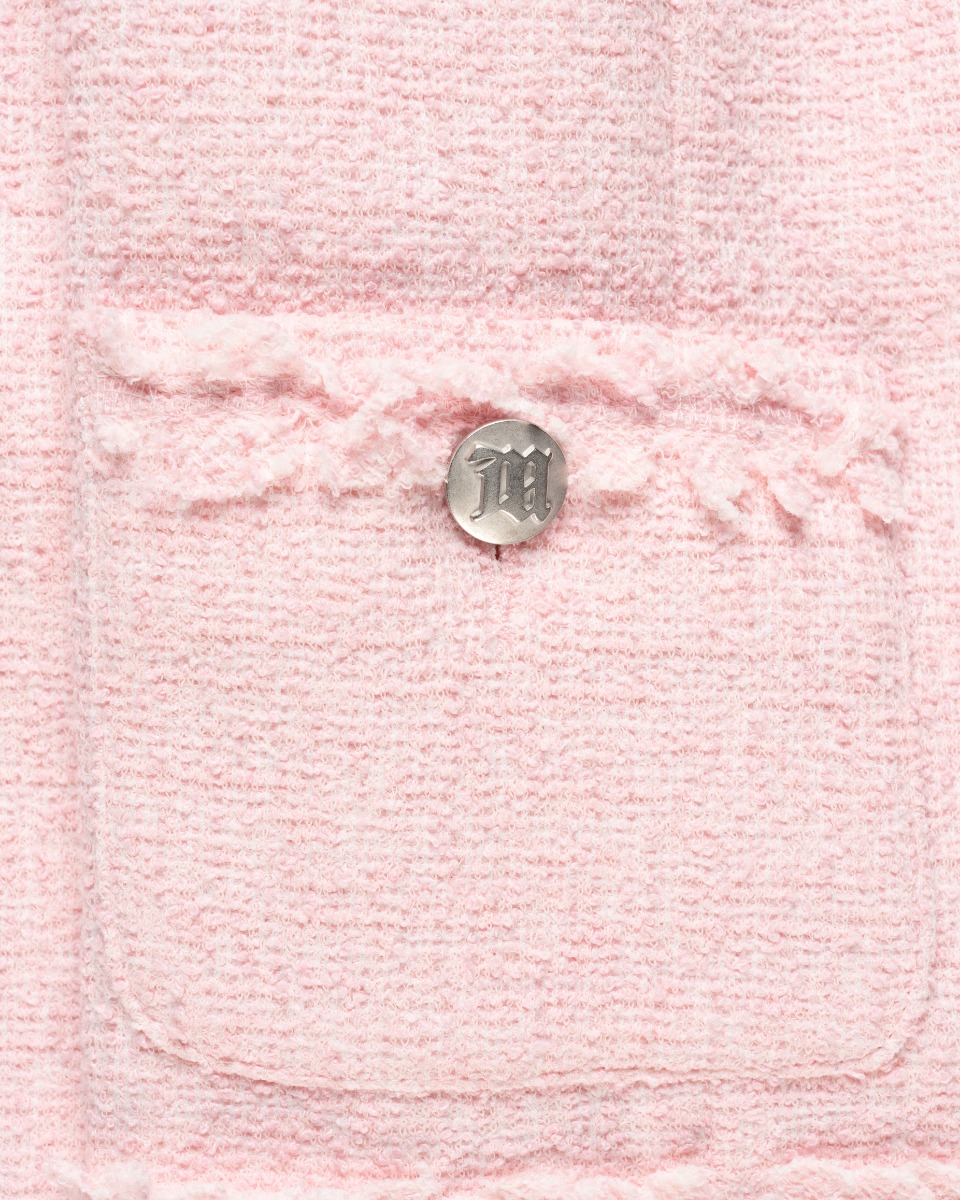 MISBHV tweed pink blazer jacket thumbnail
