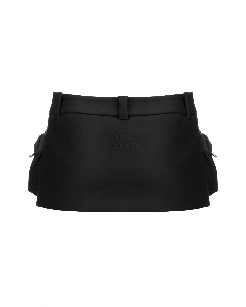Miu Miu double cargo pocket mini skirt thumbnail
