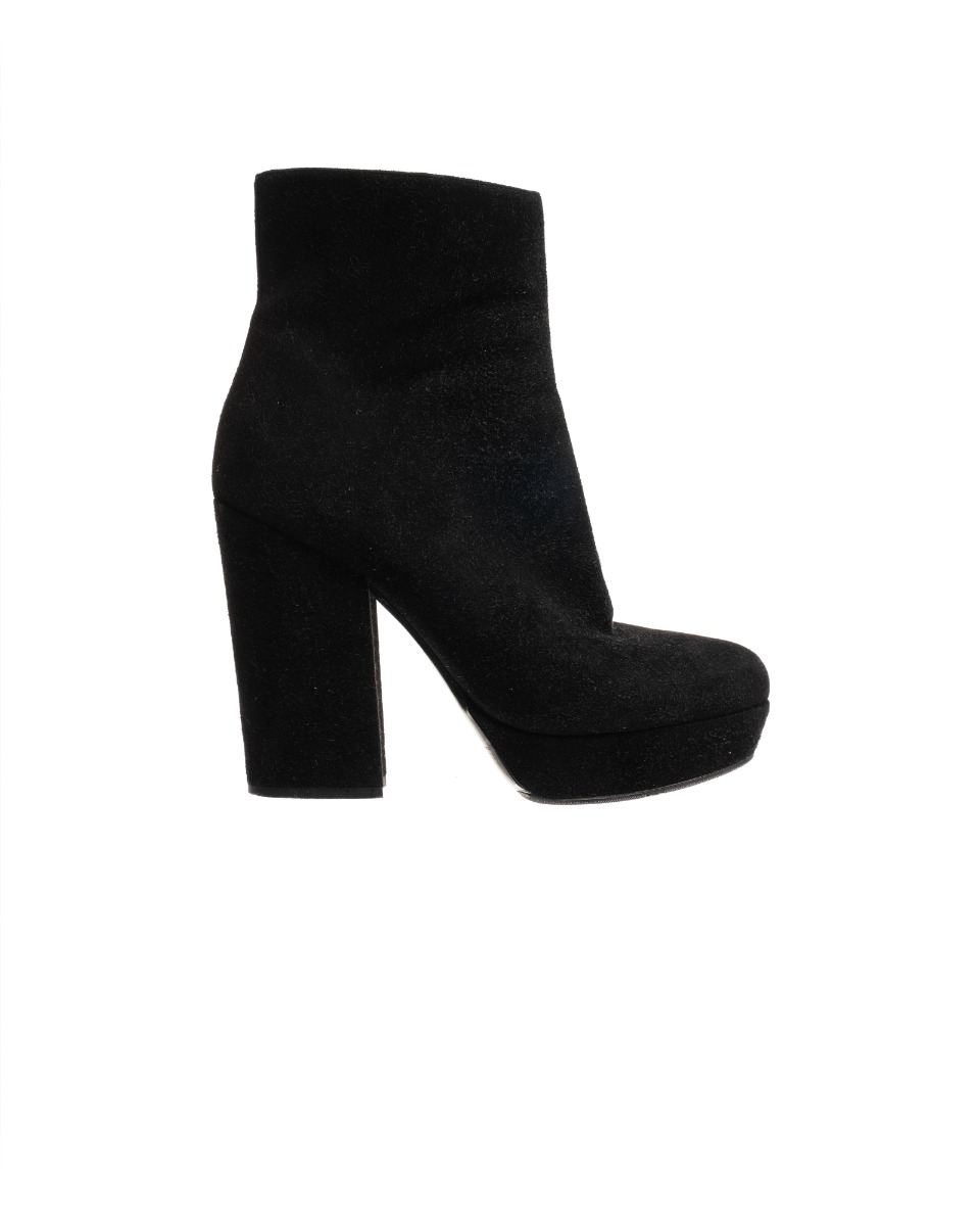 Miu Miu suede black ankle boots thumbnail