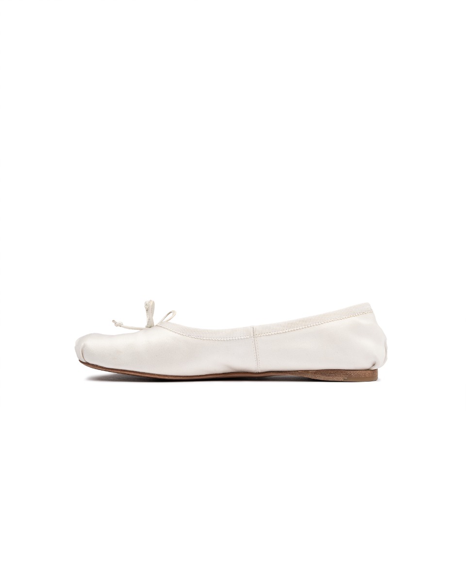 Miu Miu satin ballerina shoes thumbnail