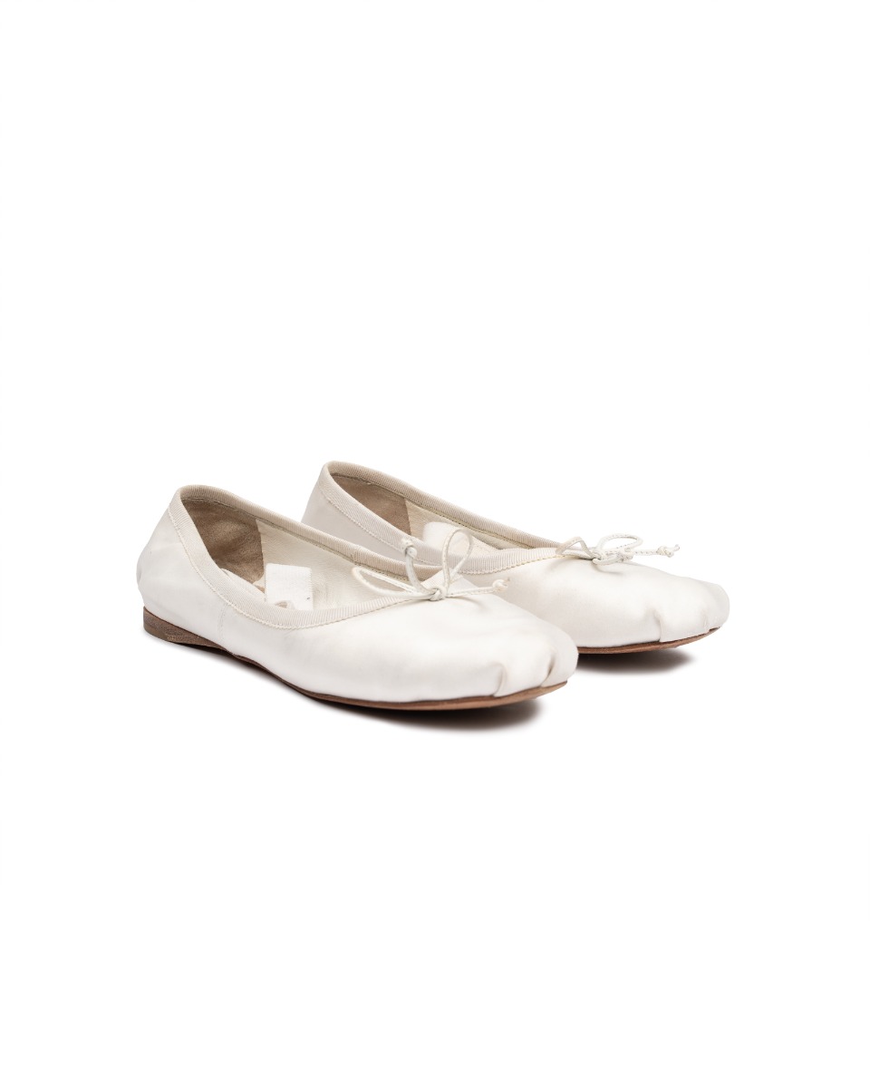 Miu Miu satin ballerina shoes thumbnail