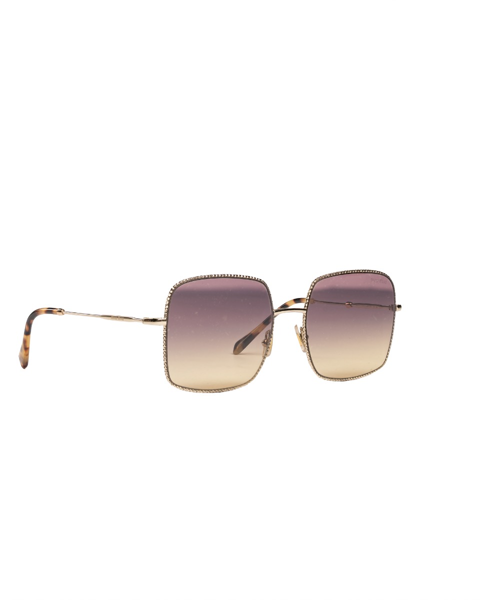 Miu Miu square crystal-embellished sunglasses thumbnail