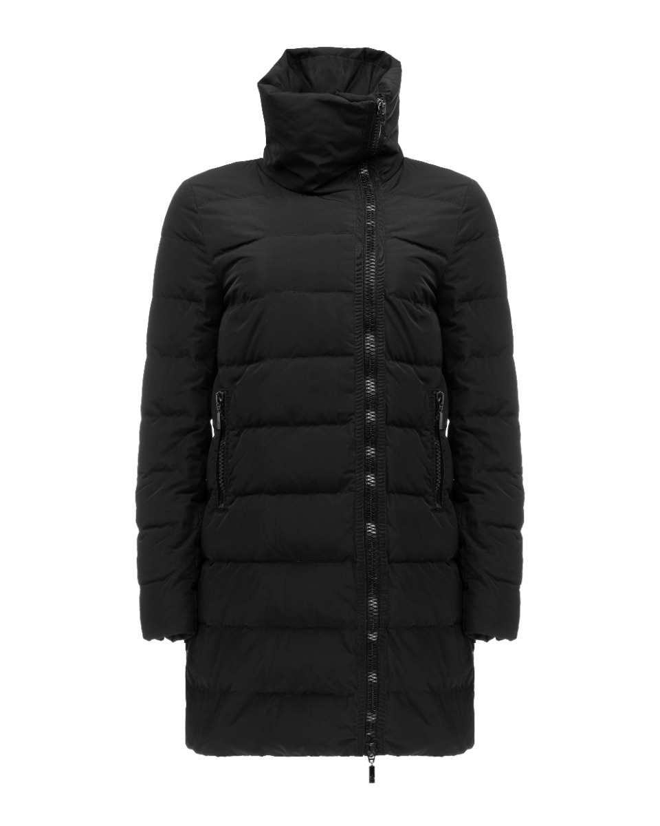 Moncler Gerboise asymmetrical down coat thumbnail
