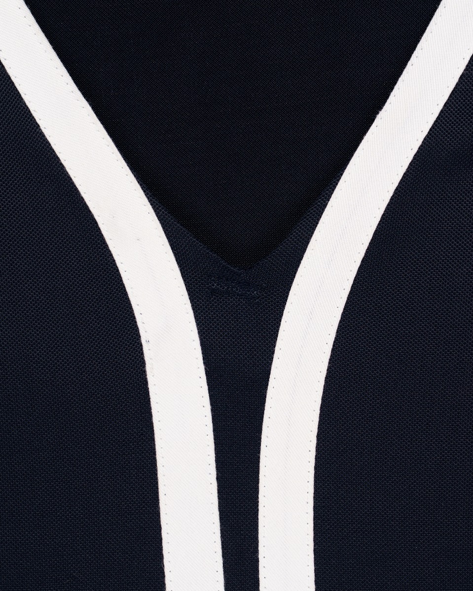 Moschino "Cheap and Chic by Moschino" double-striped top thumbnail