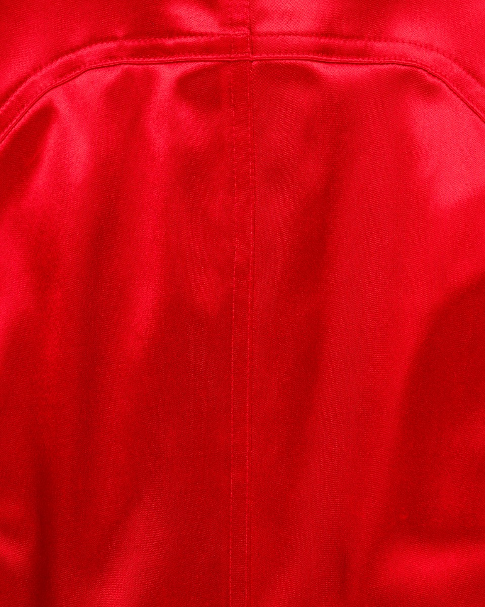 Mugler Trademark red satin tang jacket thumbnail